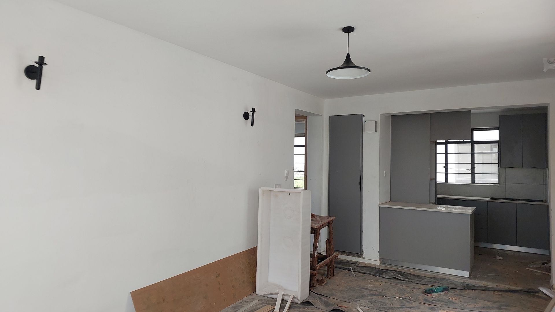 Apartment remodelled by Wanja Githongo, the lead architect at Guarcha Architects.