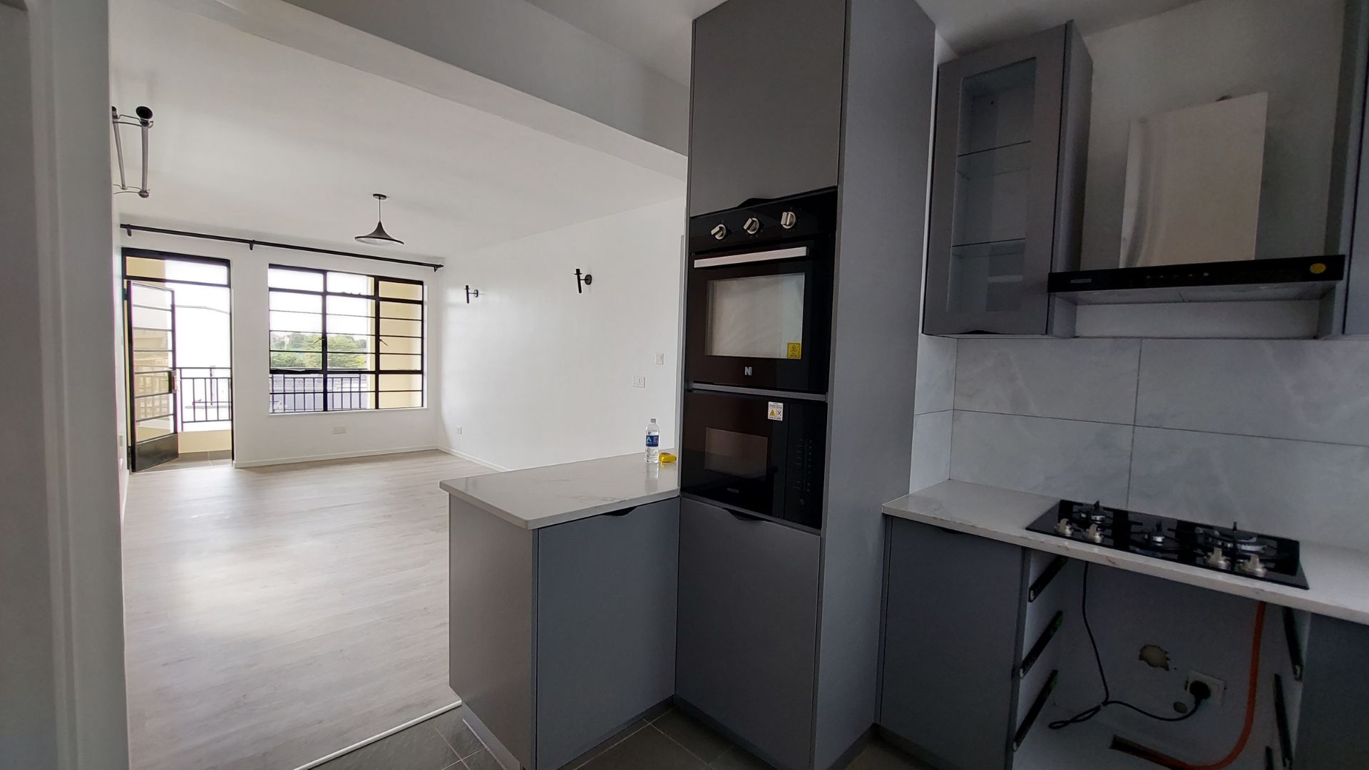 Apartment remodelled by Wanja Githongo, the lead architect at Guarcha Architects.