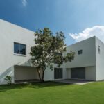 The outside view of a mansion designed by Wanja Githongo, the lead architect at Guarcha Architects.