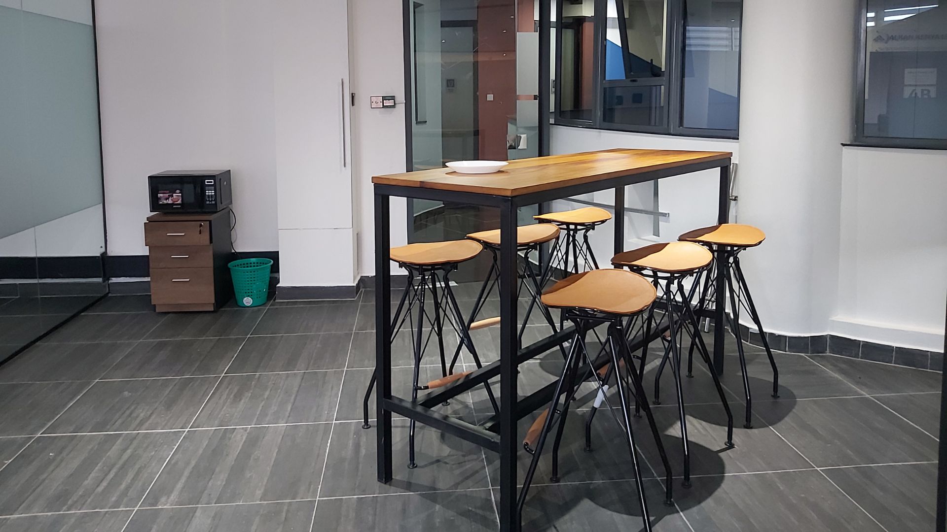 Optace Office remodelling done by Wanja Githongo Gitari, the lead architect at Guarcha Architects